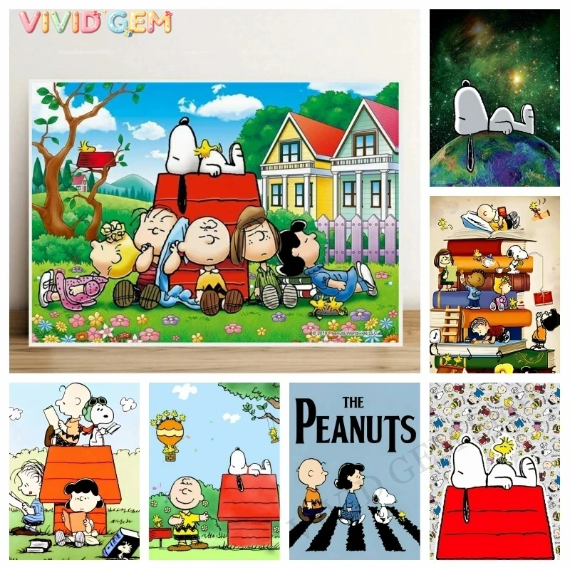 VIVID GEM 2026 New Cute Snoopy - Photo Mosaic Print 评论和价格