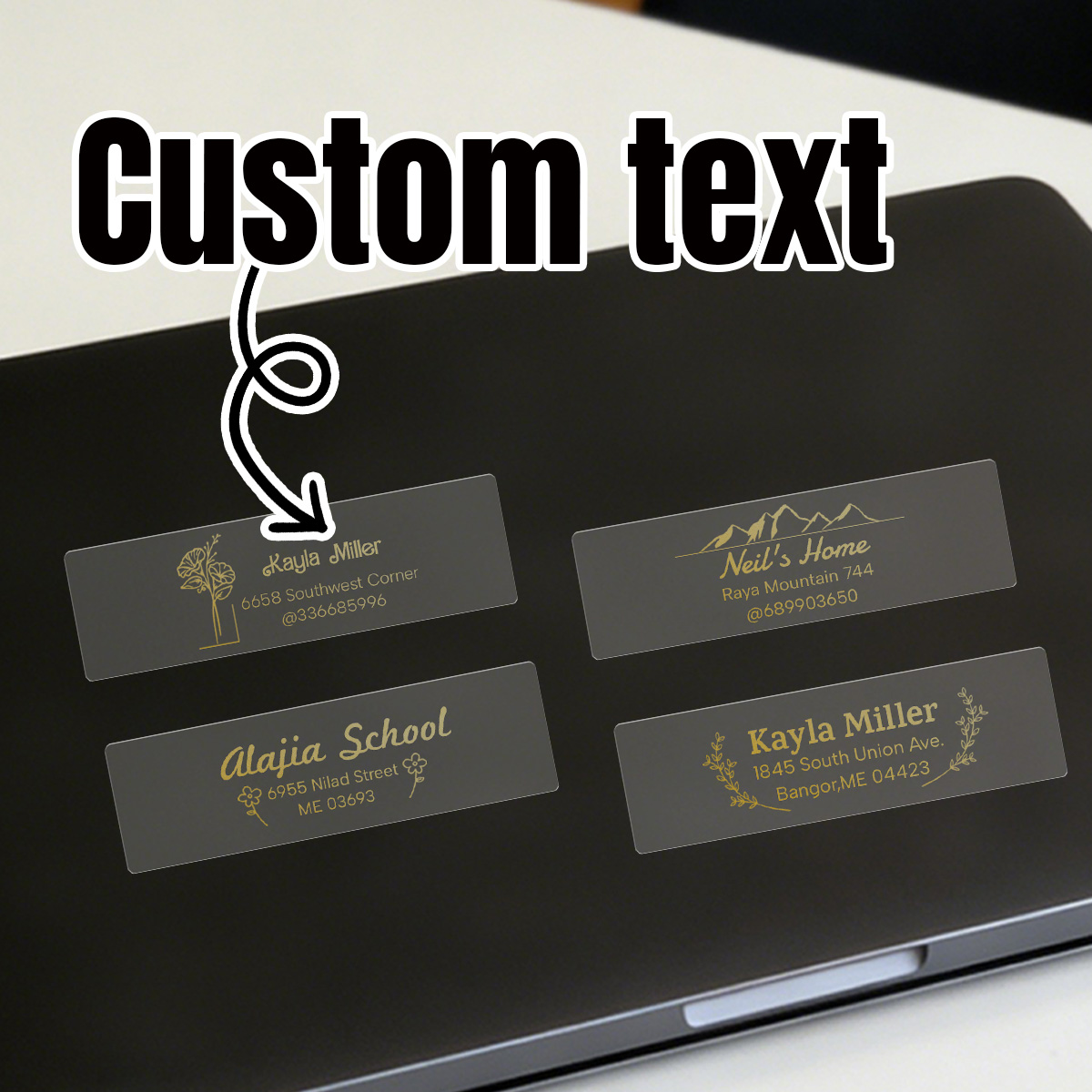 30-240Pcs Custom Stickers, Per - Personalised Candle Label 评论和价格