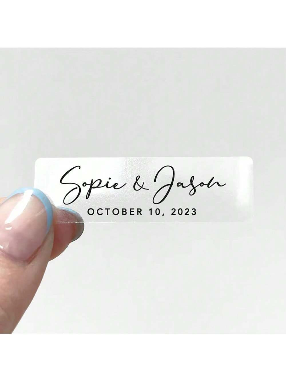 Custom Aluminum Foil Transpare - Personalised Candle Label 评论和价格